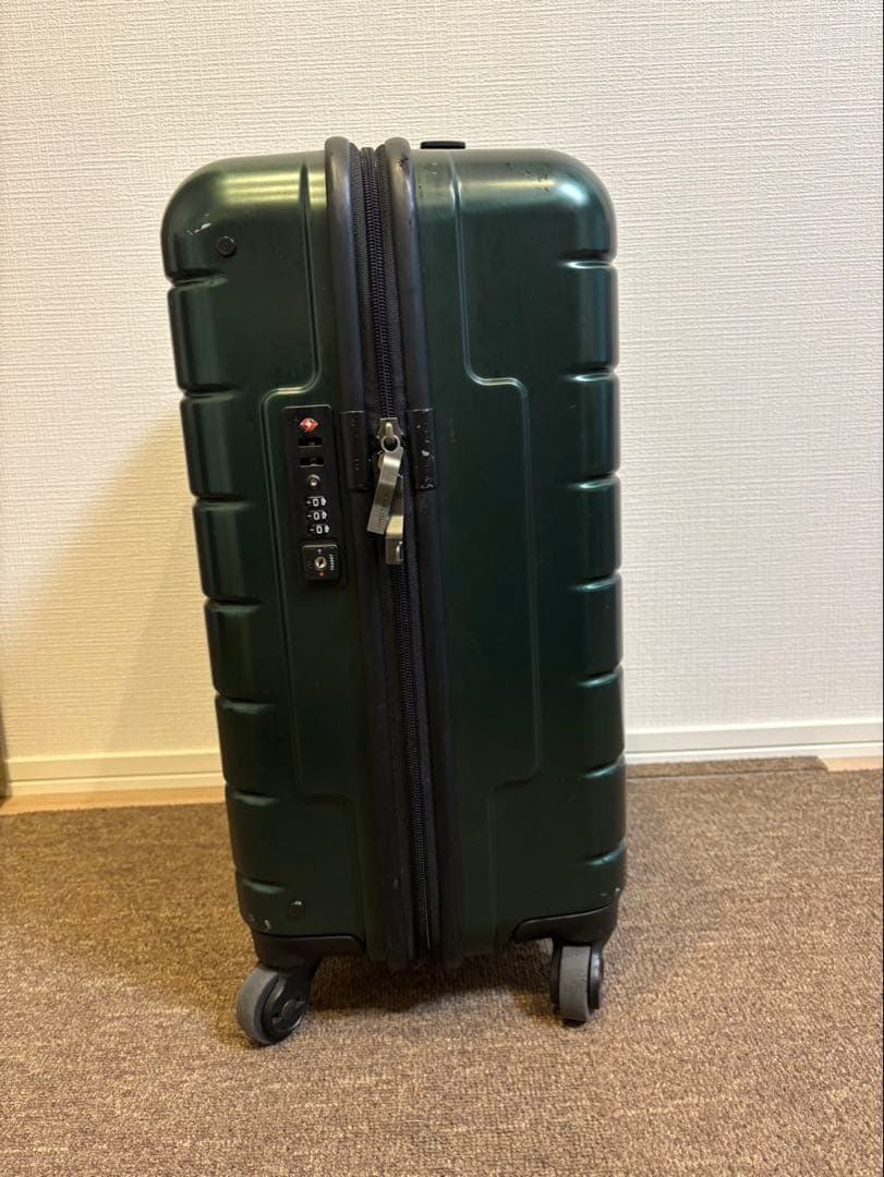 【機内持ち込み】PROTECA キャリーケース グリーン 32L