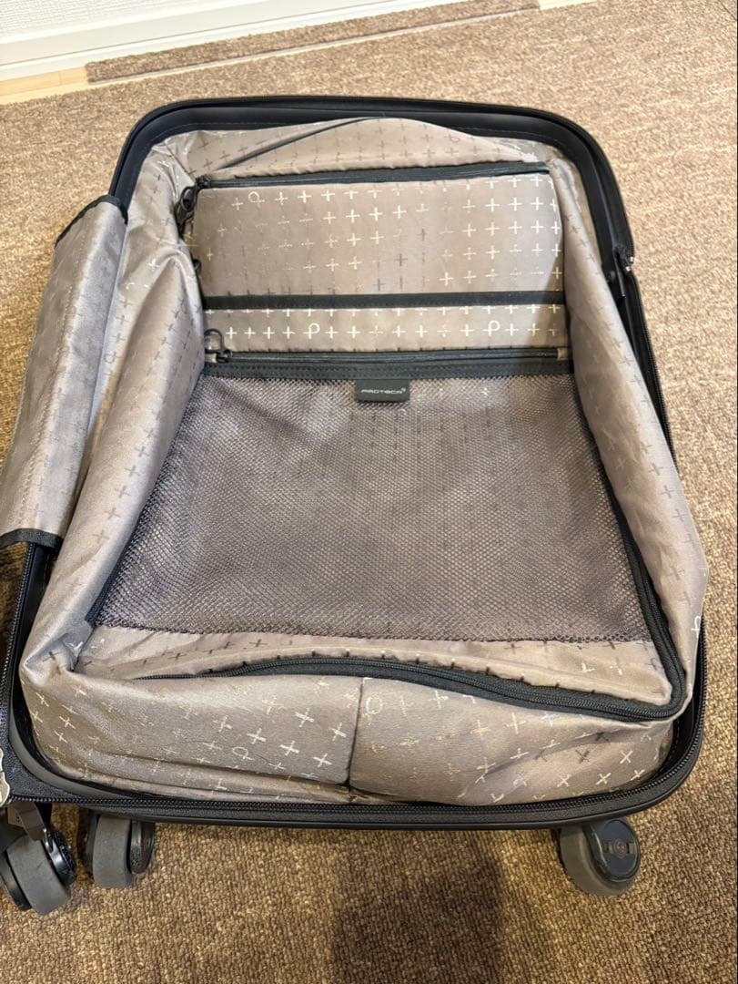 【機内持ち込み】PROTECA キャリーケース グリーン 32L