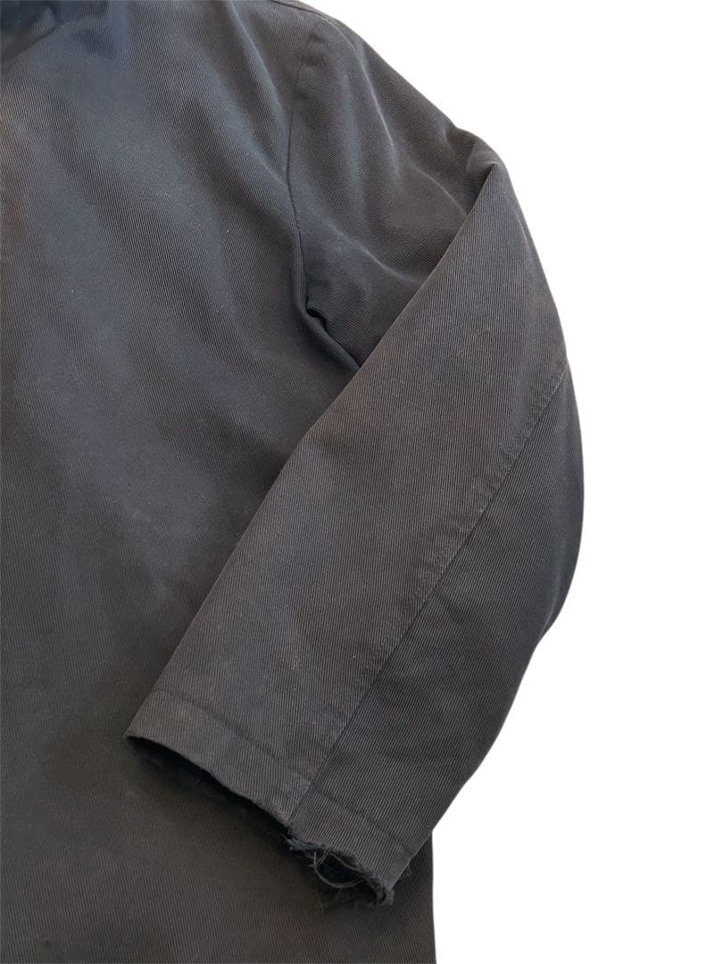 ボロの美学 BURBERRYバーバリー ステンカラーコート フェード スペイン製