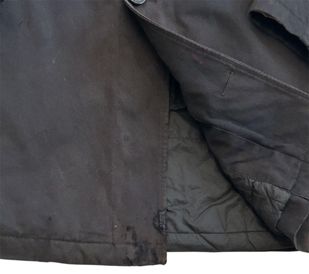 ボロの美学 BURBERRYバーバリー ステンカラーコート フェード スペイン製