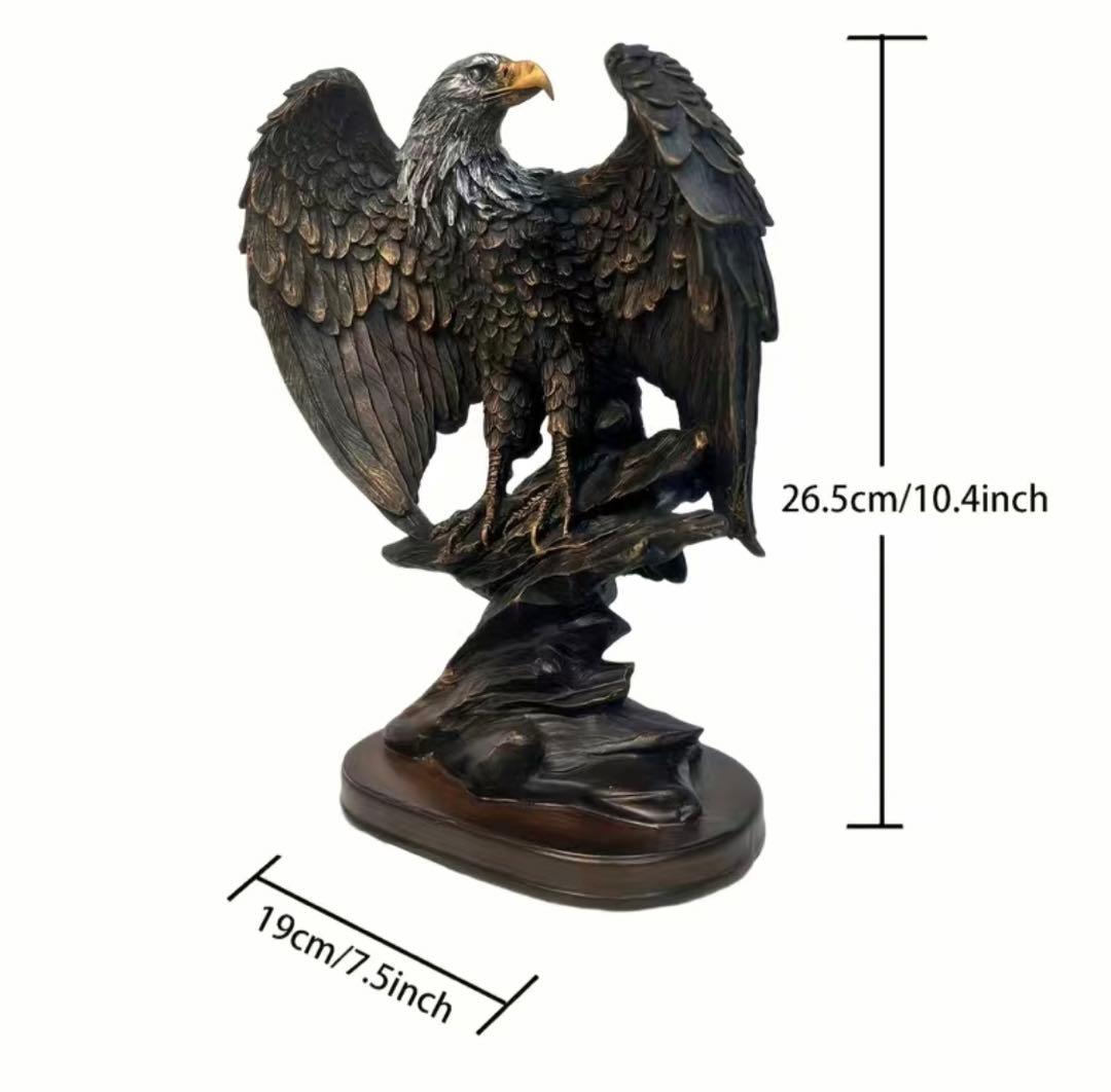 鷲 イーグル 彫刻 彫像 像 彫刻 鷹 Bird アメリカ雑貨 オシャレ