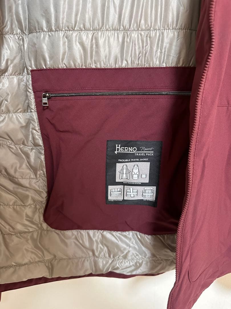 ＨＥＲＮＯ(ヘルノ)サイズ46 中綿アウター　美品