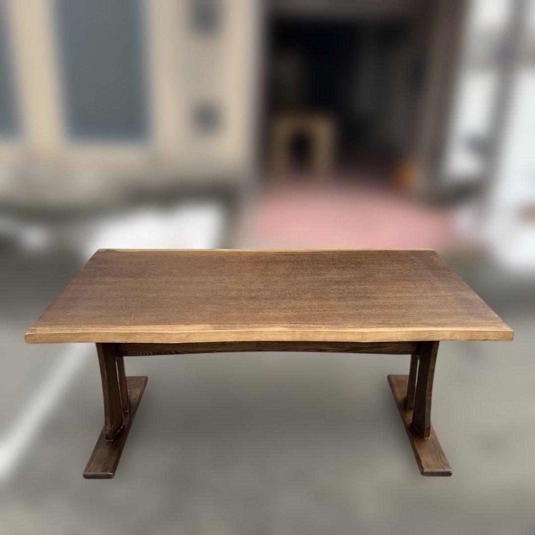 ニトリ　ダイニングテーブル　木製　木目調　インテリア　ダイニング　机　テーブル