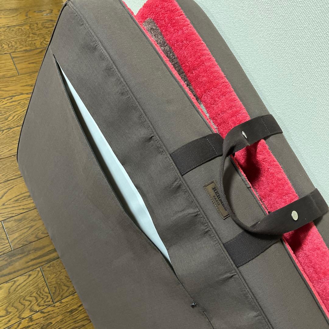 HERMES タオル生地 マットレス シングル