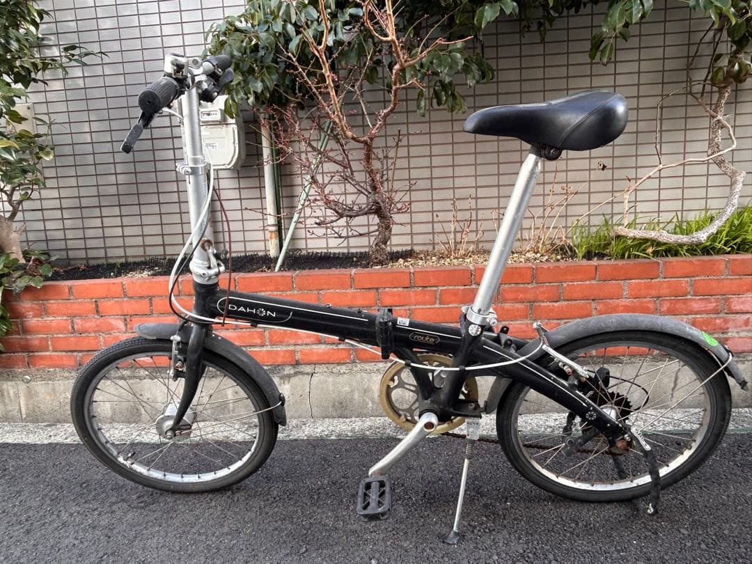 DAHON route 折りたたみ自転車 ブラック