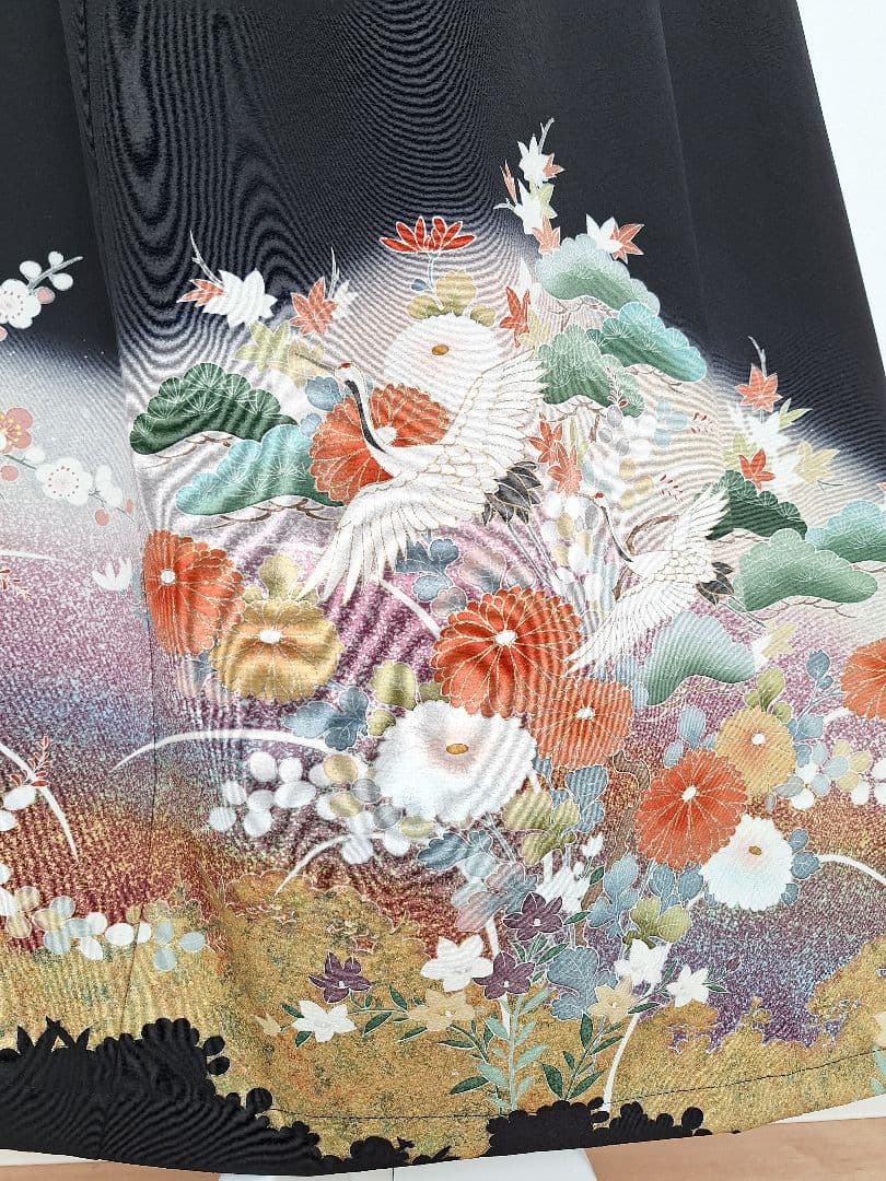 着物リメイクワンピース3637