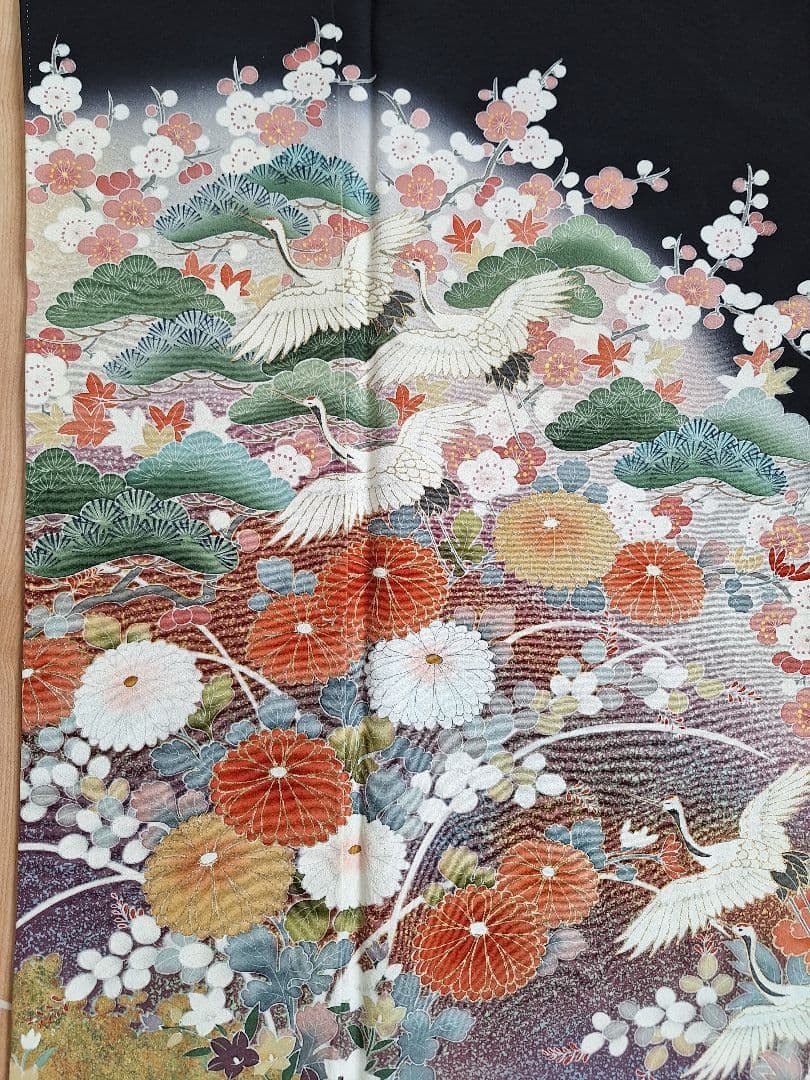 着物リメイクワンピース3637