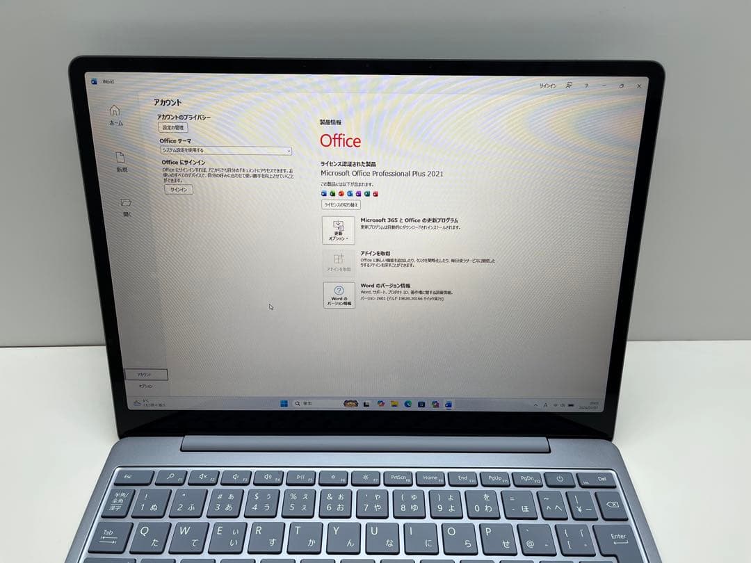 美品 Surface Laptop Go3 i5 8G 256G Office付