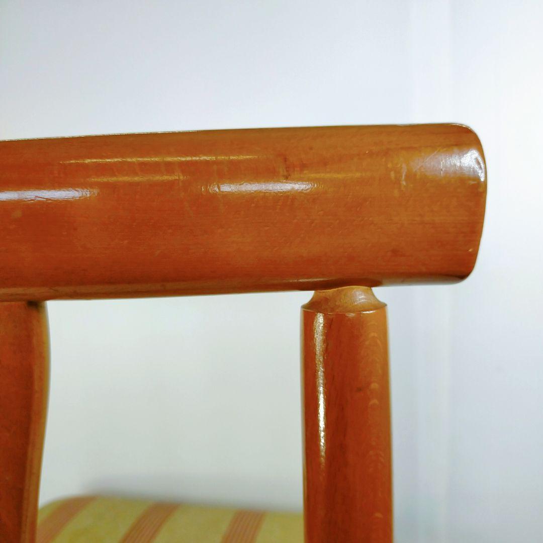 昭和レトロ トーア 東亜林業 木製椅子 ダイニングチェア 古家具 2脚セット