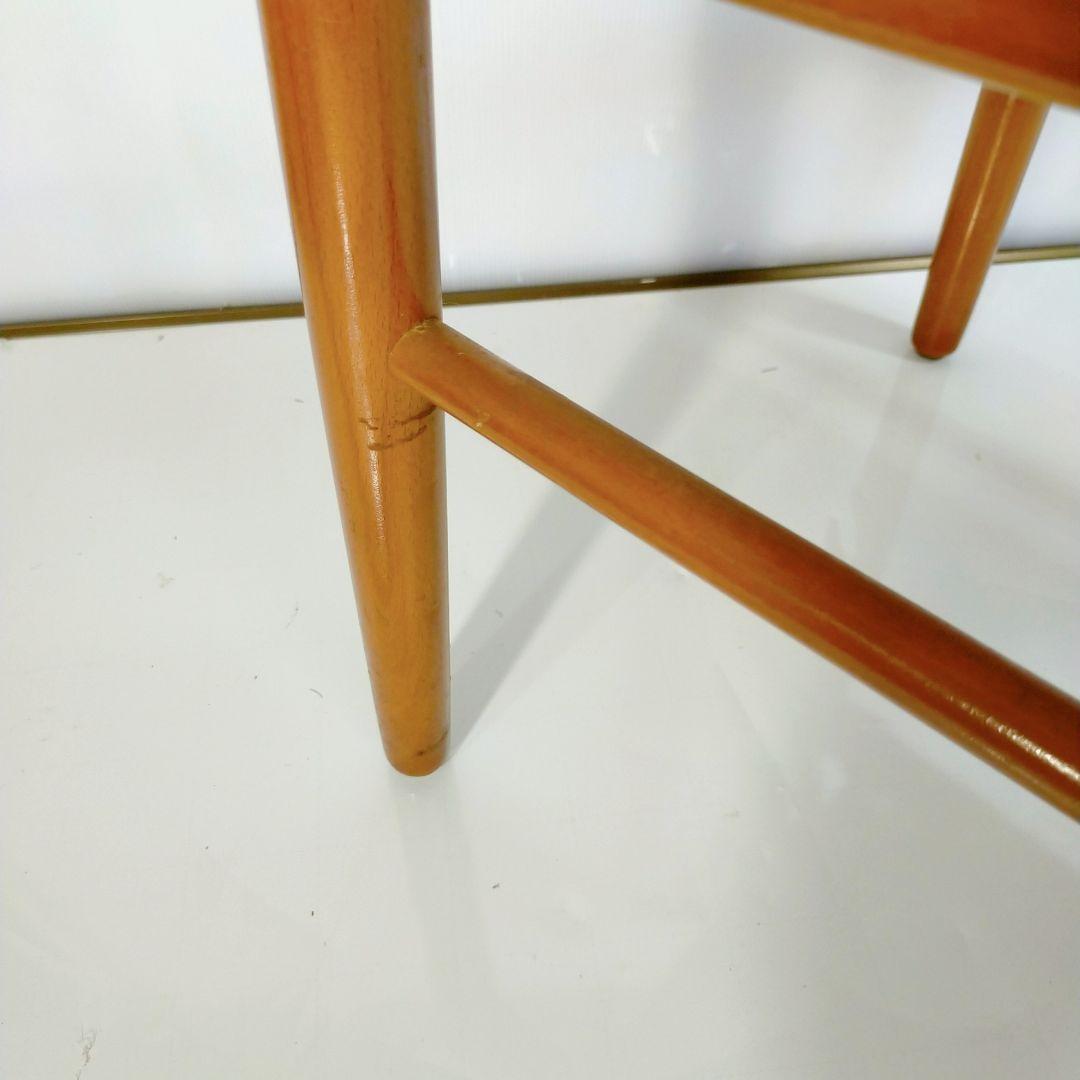 昭和レトロ トーア 東亜林業 木製椅子 ダイニングチェア 古家具 2脚セット