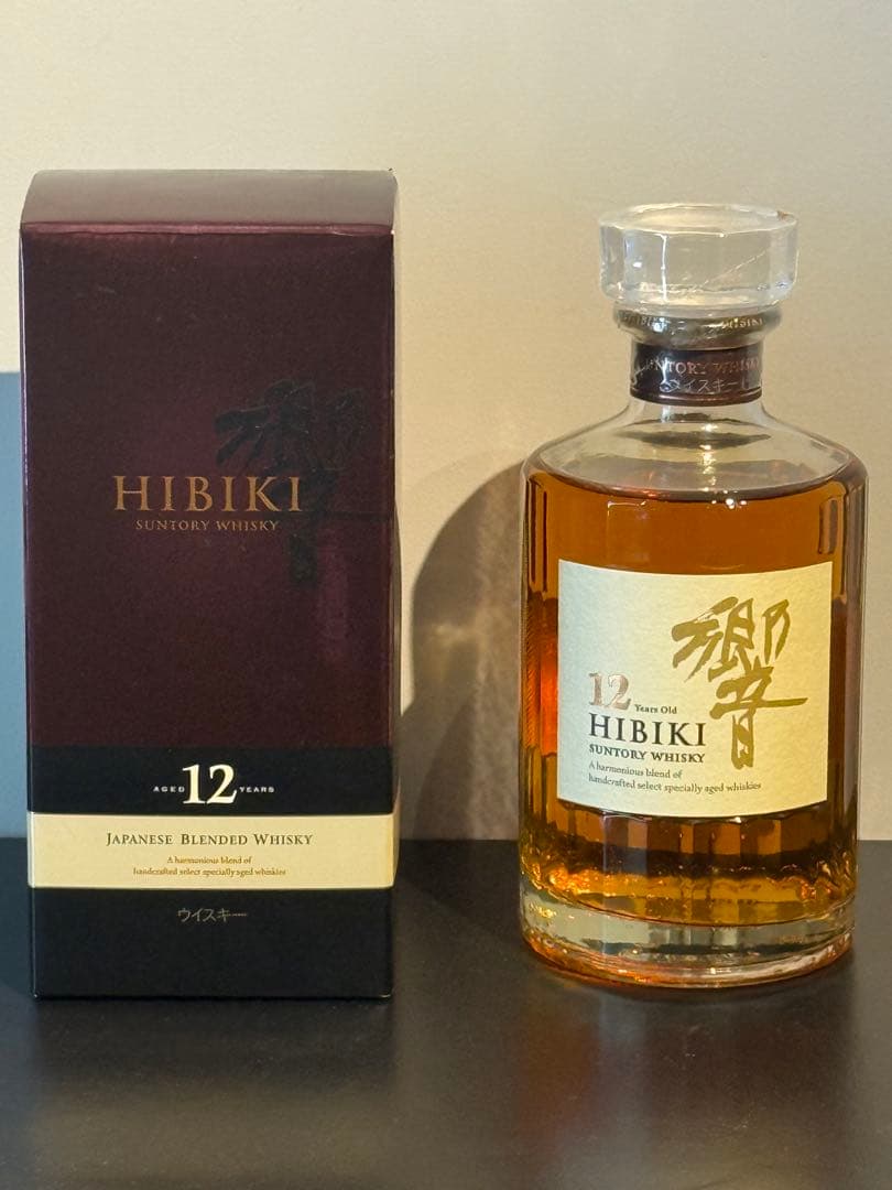 響12年 500ml HIBIKI サントリーウイスキー 箱付き 未開封品