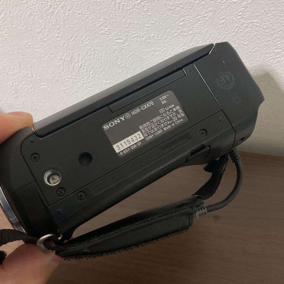 シマウマ 使用1日 動作確認済 SONY HDR-CX470