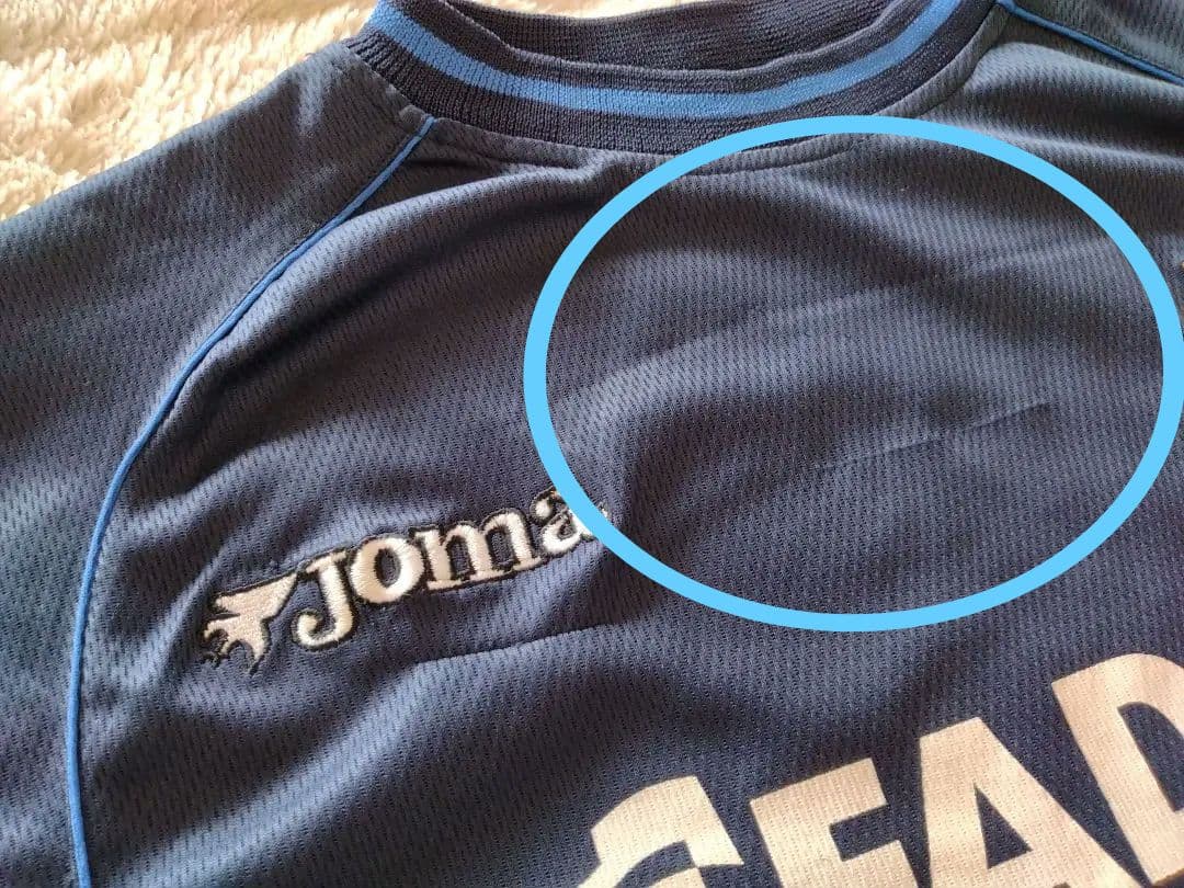 選手支給・非売品 Joma デポルティーボ・ラ・コルーニャ 長袖練習シャツ