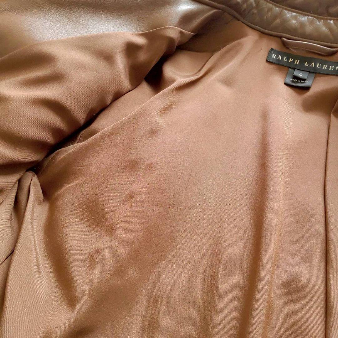 Ralph Lauren モーターサイクル ギミック M65 レザージャケット