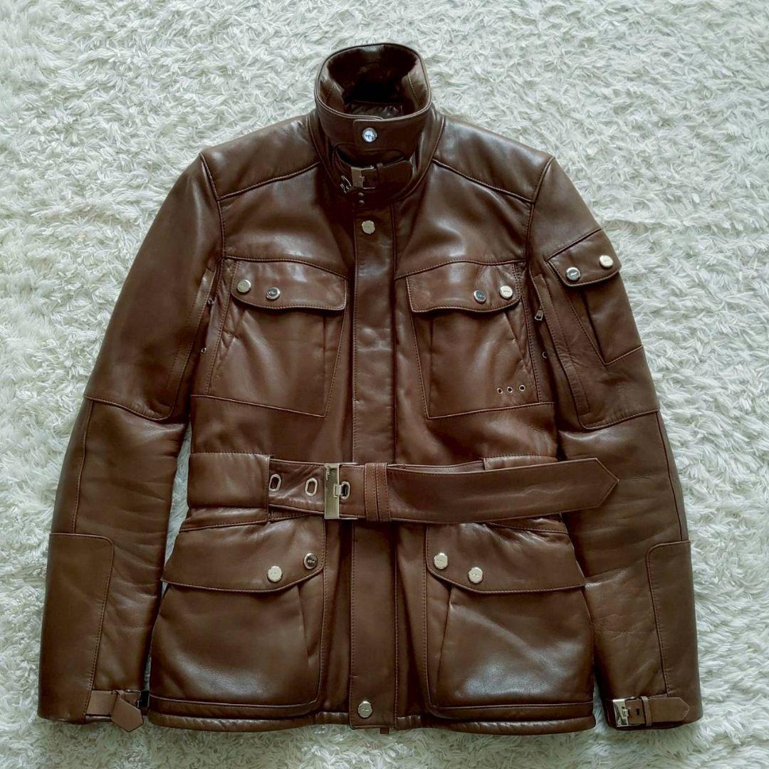 Ralph Lauren モーターサイクル ギミック M65 レザージャケット