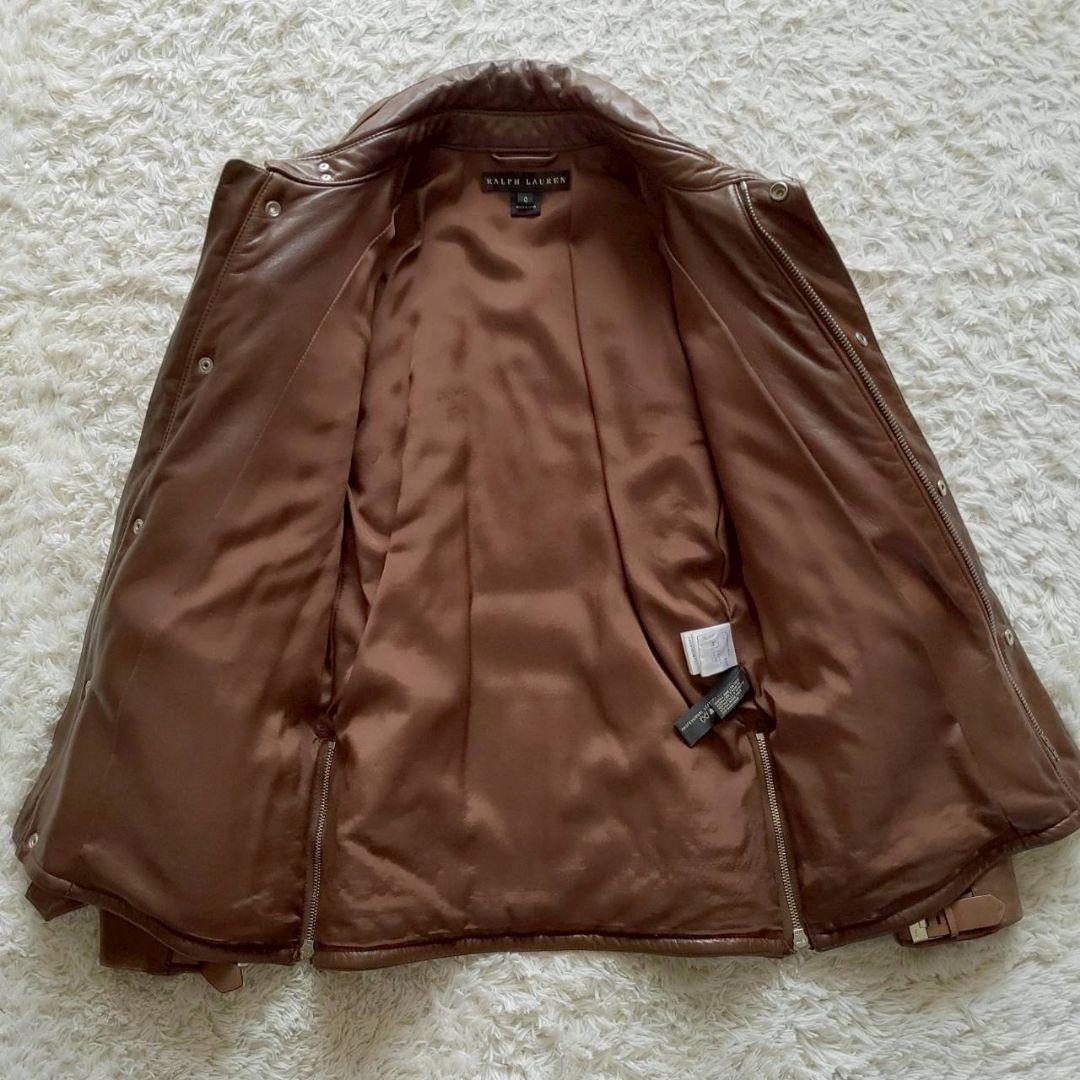 Ralph Lauren モーターサイクル ギミック M65 レザージャケット