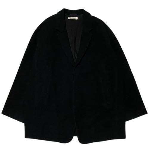 良品 定価70400円 COOTIE ウールモッサ チェスターコート ブラックL