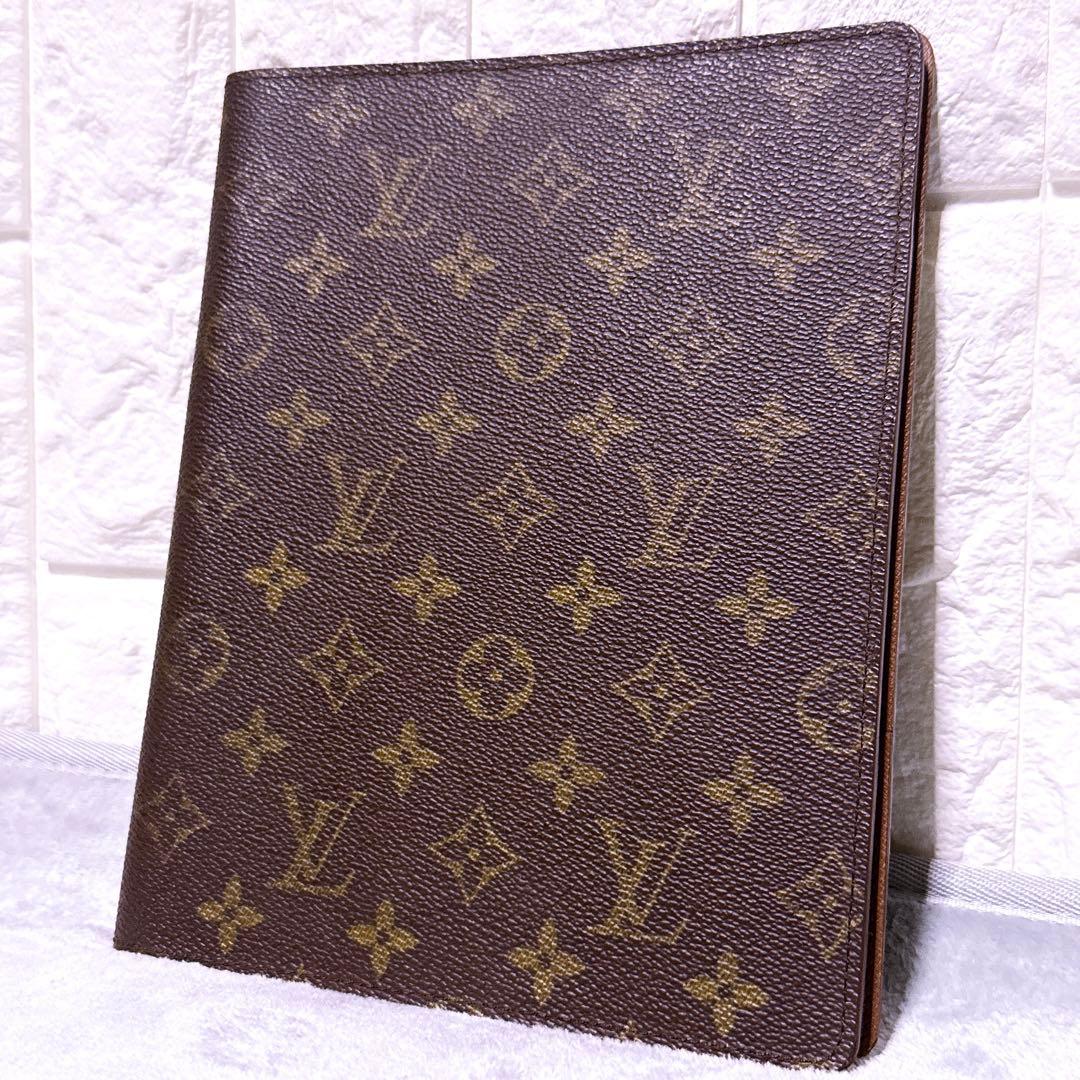 【極美品】ルイヴィトン ブックカバー アジェンダビューロー モノグラム