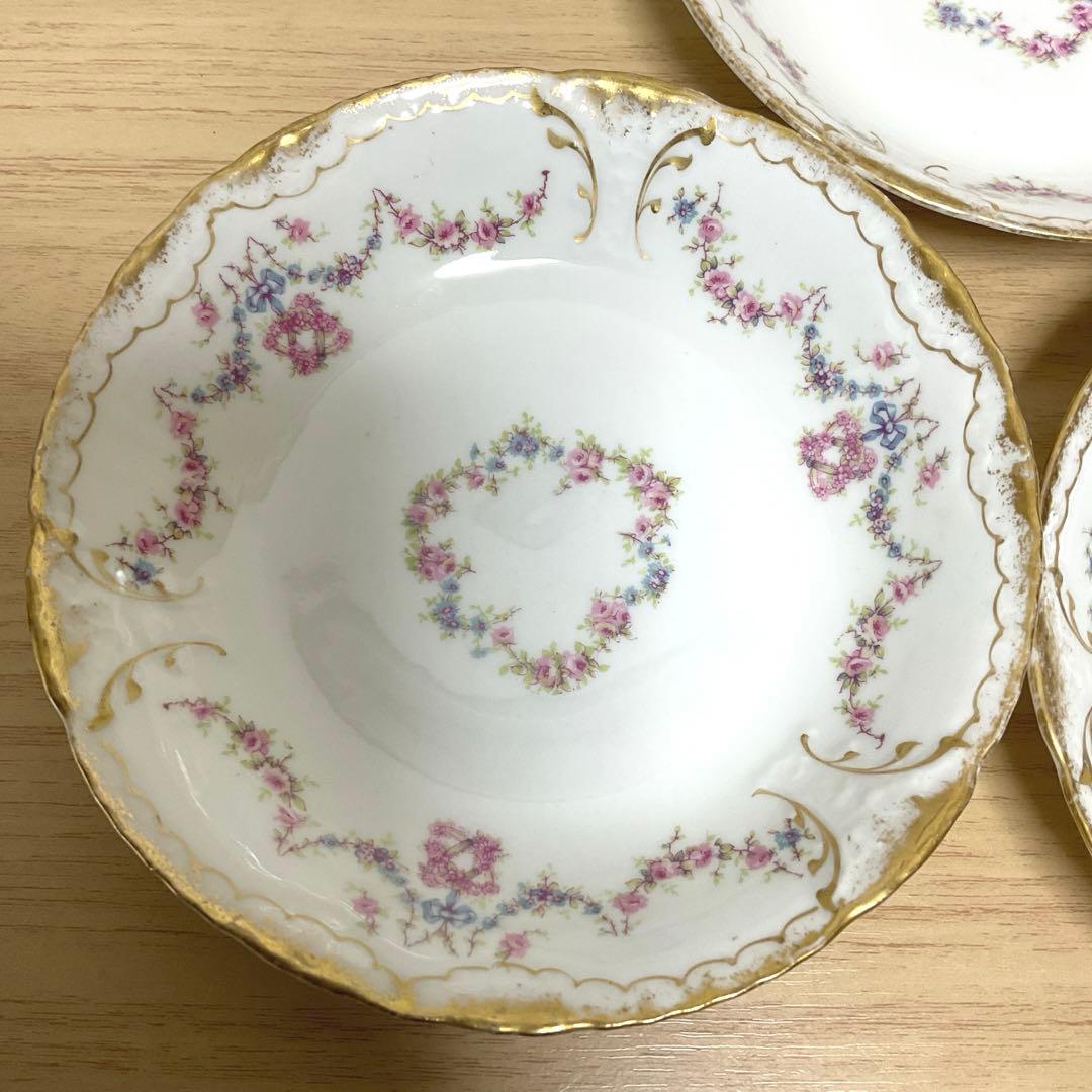 セオドア　アビランド リモージュ 597 ベリーボウル　③ 3枚セット