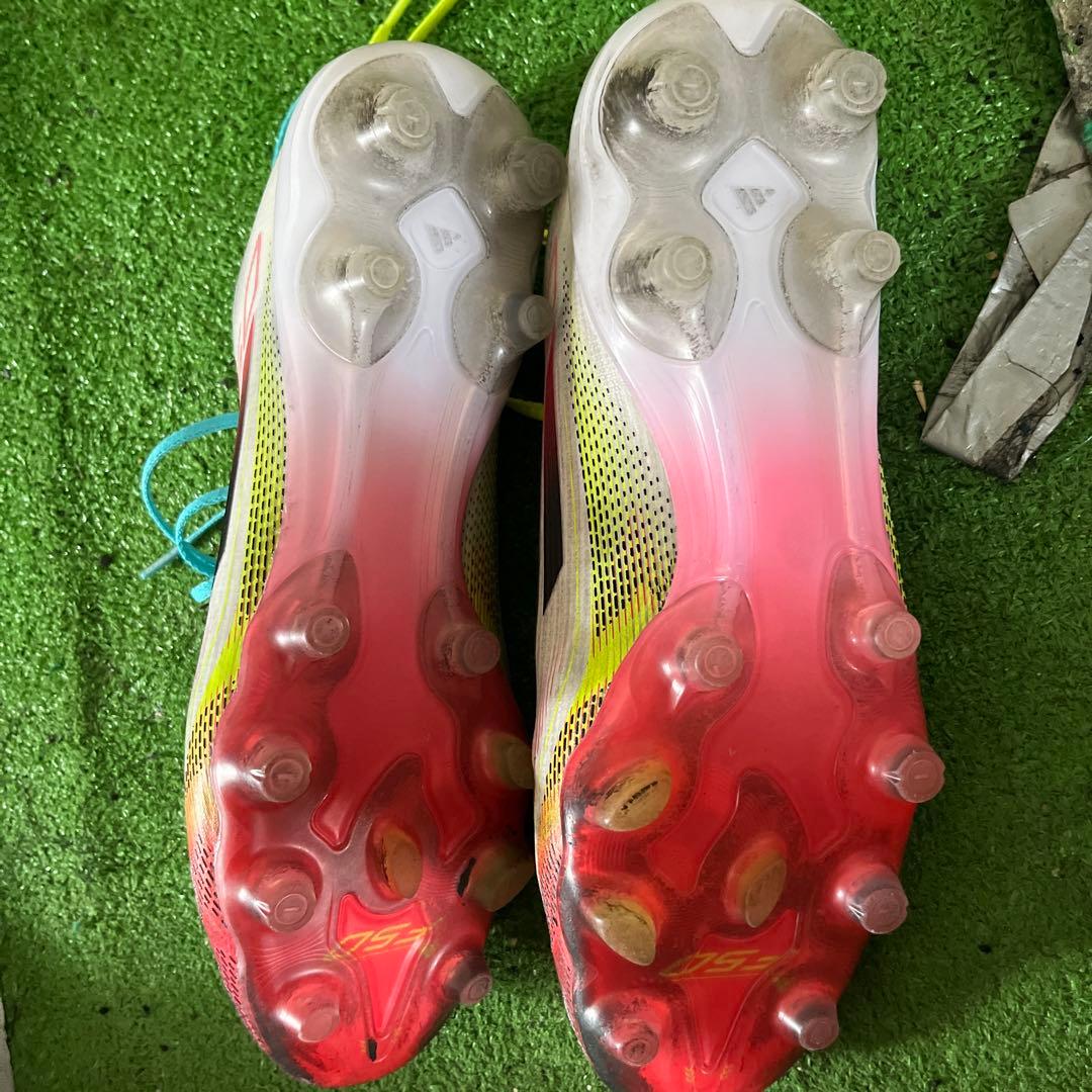 adidas スパイクシューズ F50 27cm シューズ袋付き