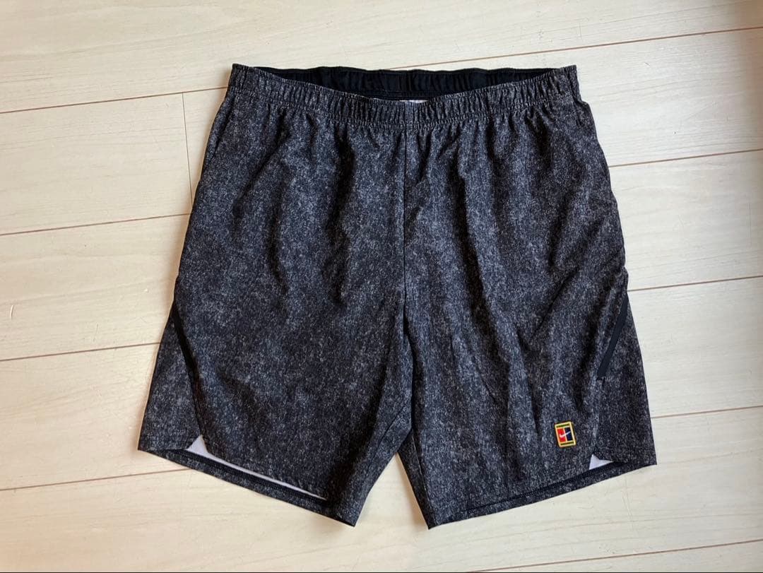 NIKE ナイキ　テニス　ハーフパンツ　デニム調　コートモデル