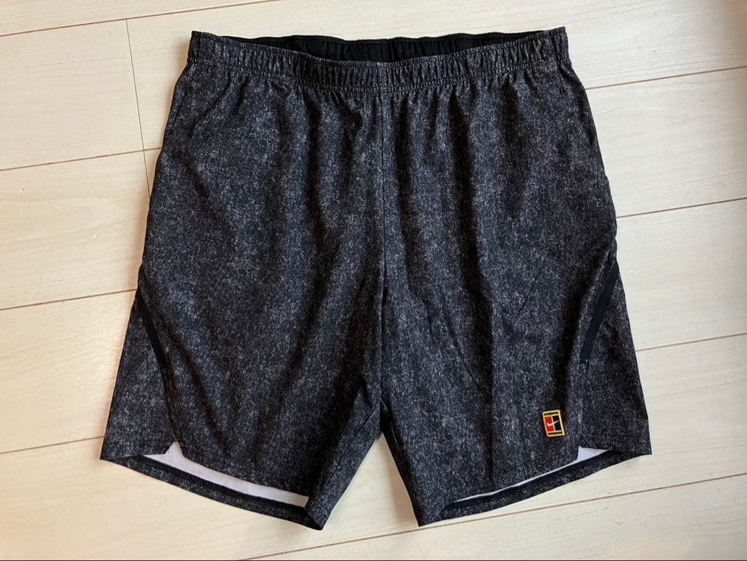 NIKE ナイキ　テニス　ハーフパンツ　デニム調　コートモデル