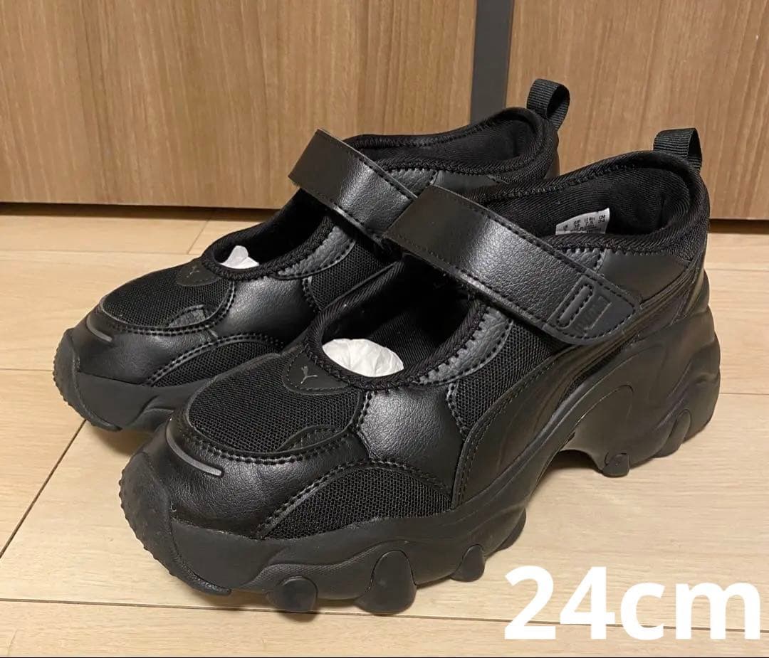 美品☆PUMA プーマ　ウィメンズ　パルサー ウェッジ サンダル 24cm