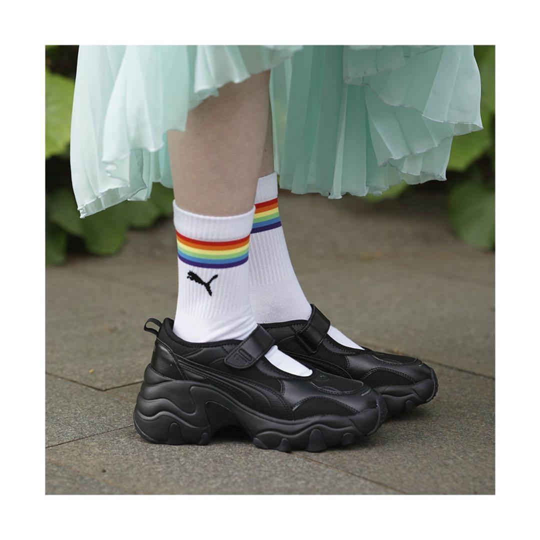 美品☆PUMA プーマ　ウィメンズ　パルサー ウェッジ サンダル 24cm