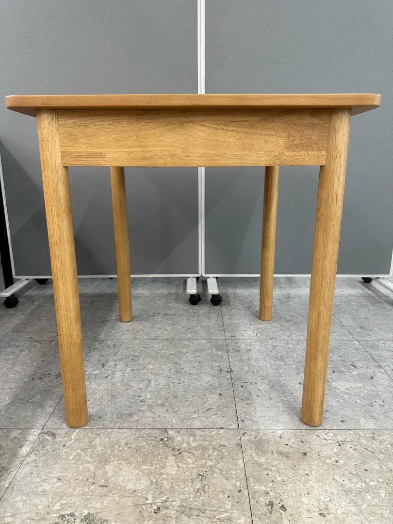 無印良品　ダイニングテーブルセット　イス2脚　ブラウン