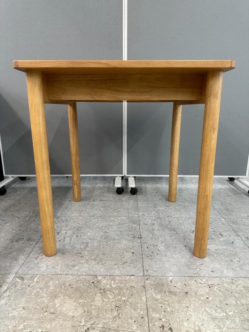 無印良品　ダイニングテーブルセット　イス2脚　ブラウン