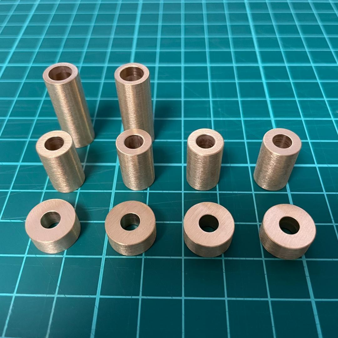 【Masa】真鍮金具 全14パーツ ＆ 真鍮スペーサー 10個