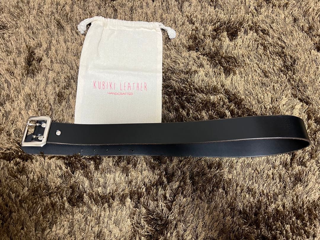 KUBIKI LEATHER クビキレザー ベルト タイムズアーチェインジン