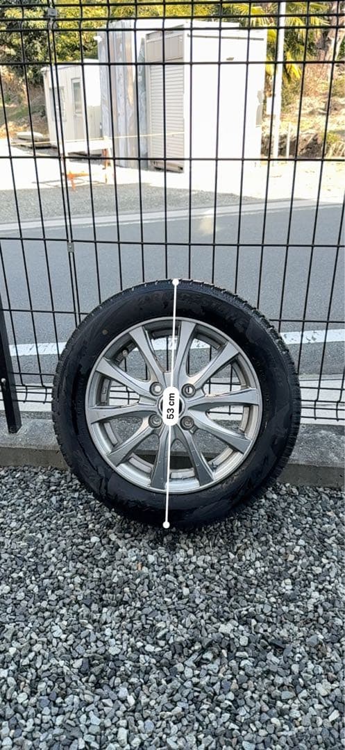 BLIZZAK VRX2 スタッドレスタイヤ 155/65/r14 2本組②