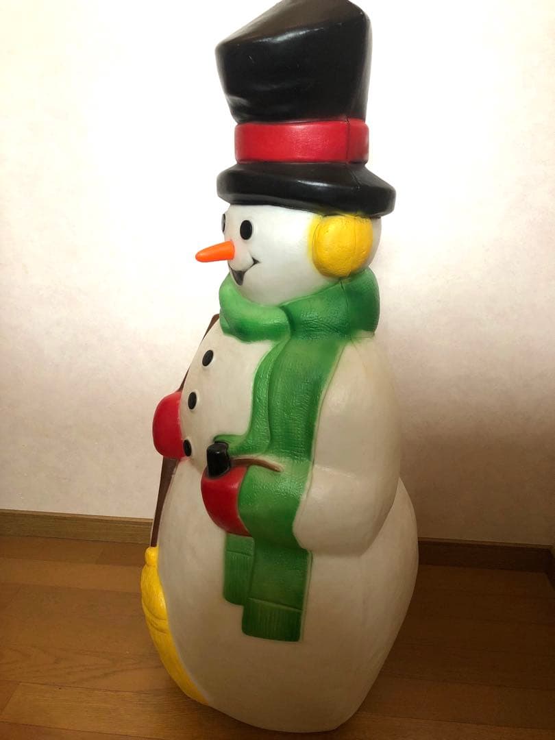 特大　スノーマン　クリスマス　雪だるま　イルミネーション　屋外仕様