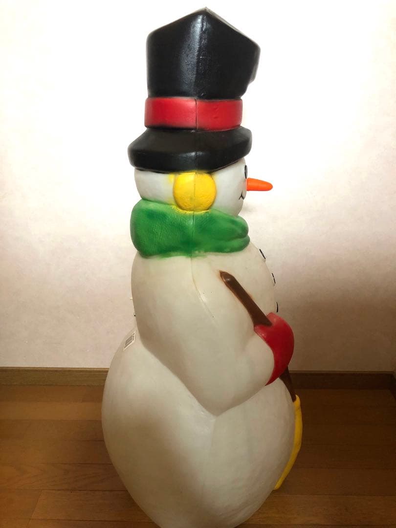 特大　スノーマン　クリスマス　雪だるま　イルミネーション　屋外仕様