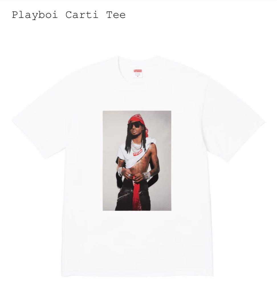 Supreme Playboi Carti Tee 白 XL