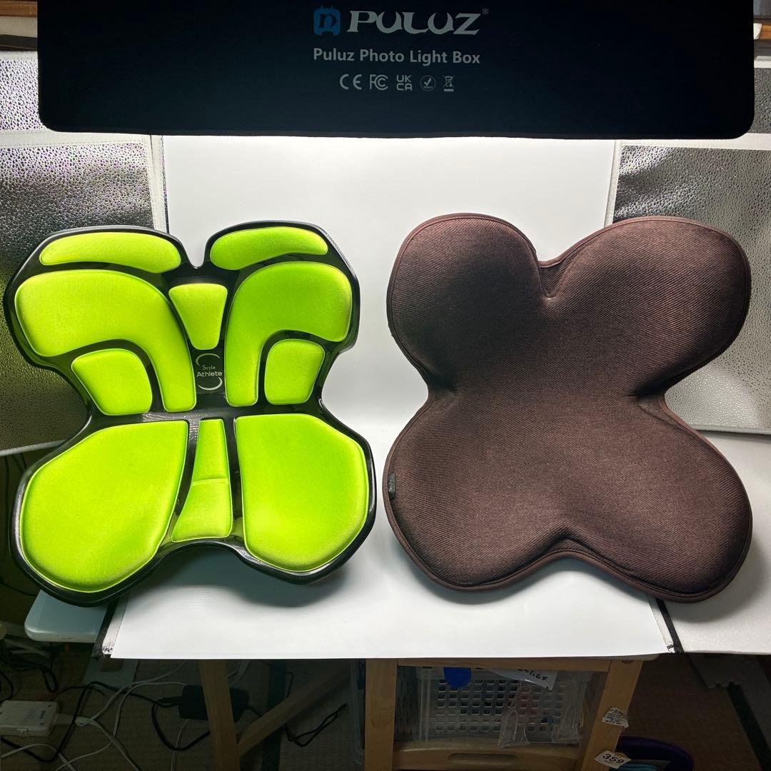 MTG 骨盤サポートチェア スタイル アスリート ブラウン 2個セット