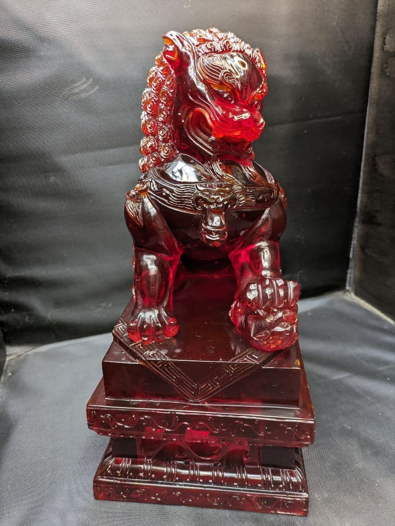 ☆b224、アジア風水ガーディアンライオン、悪を追い払う彫像、富、幸運、繁栄