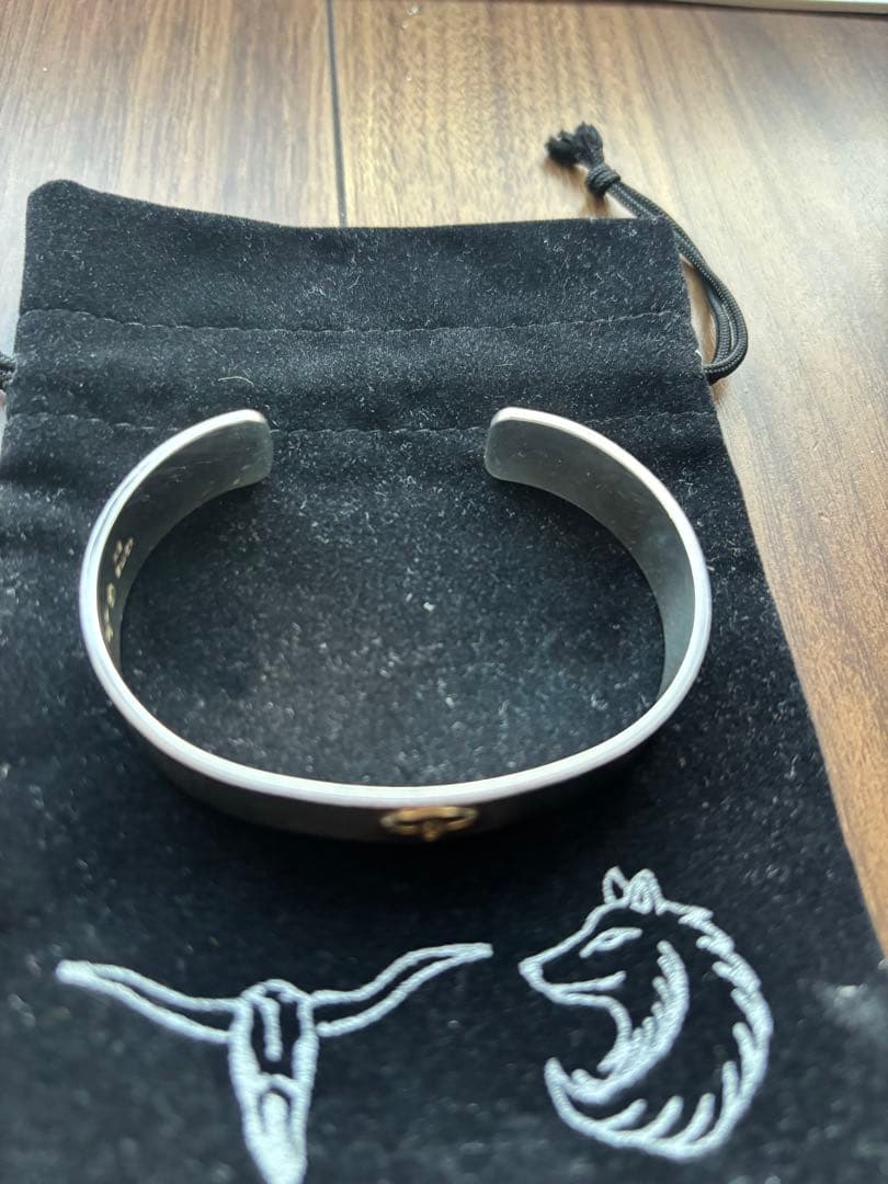 TADY＆KING 平打ちバングルGPロングホーン（Sサイズ）