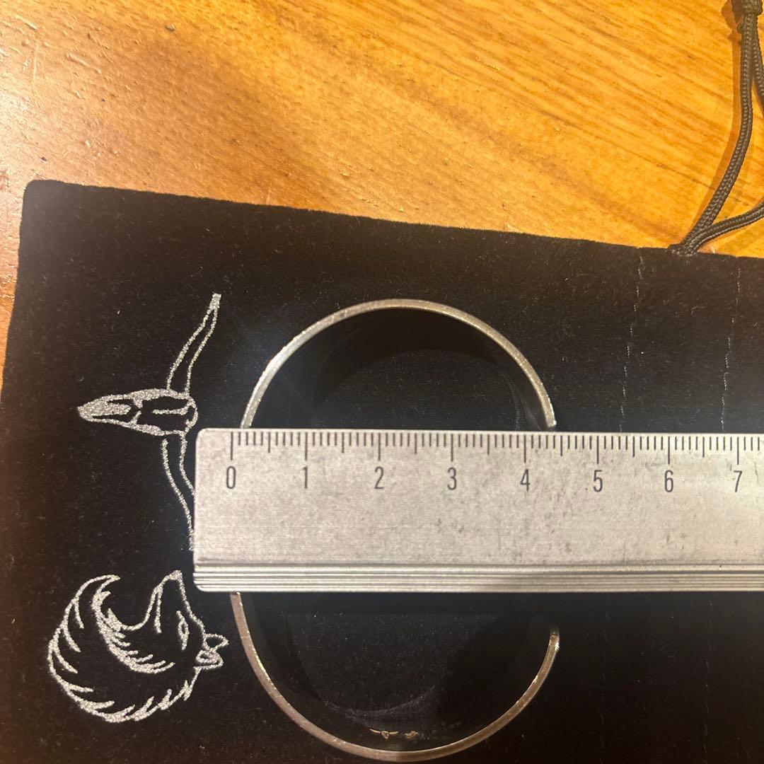 TADY＆KING 平打ちバングルGPロングホーン（Sサイズ）