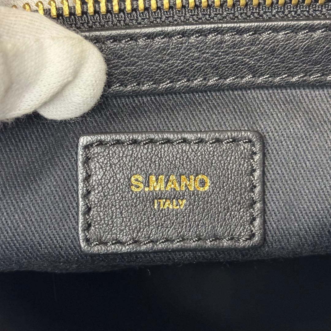 S.MANO エスマーノ　キャンパストート　ハンドバッグ　干場義雅
