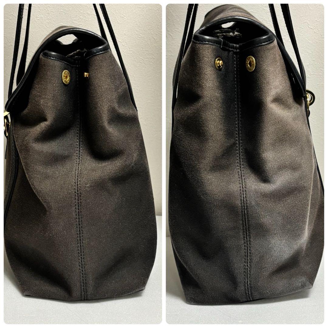 S.MANO エスマーノ　キャンパストート　ハンドバッグ　干場義雅