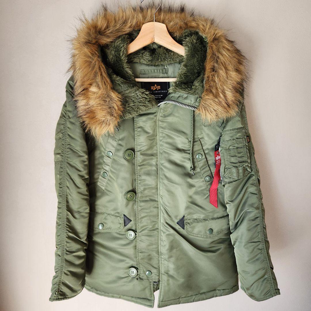 ALPHA INDUSTRIES アルファ超定番 N-3B 女性用 M 中古美品
