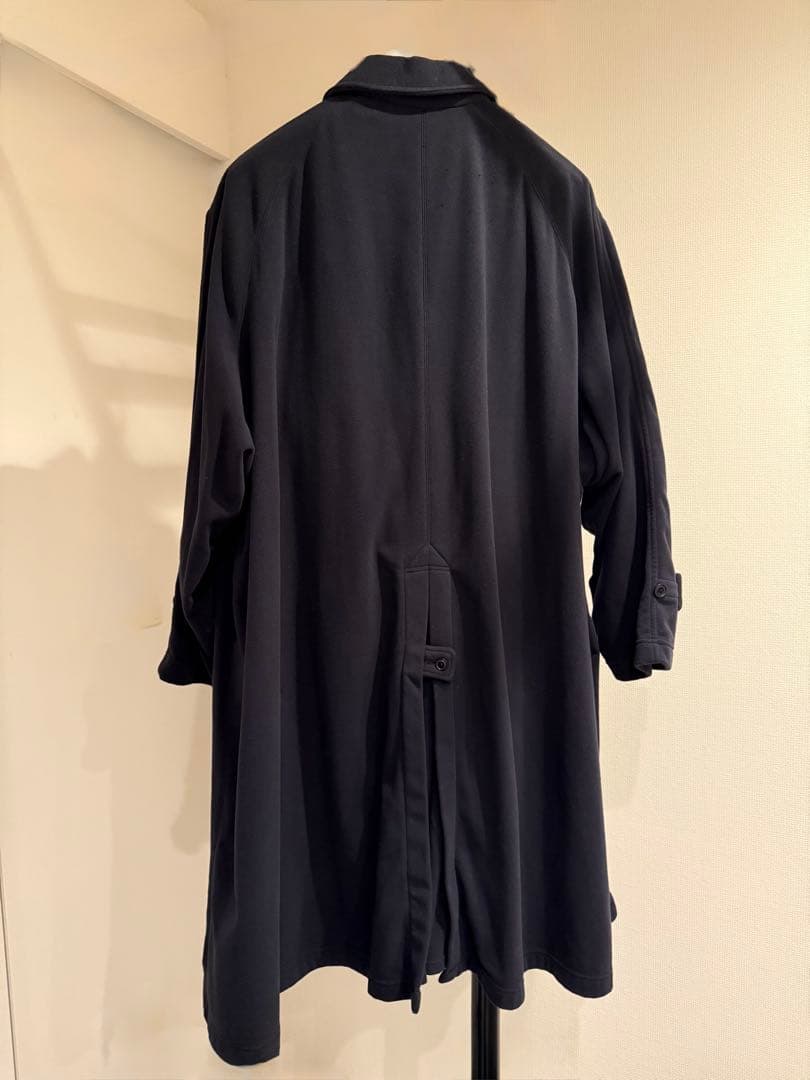 美品22aw S.F.C SOUTIEN COLLAR COAT XL NAVY