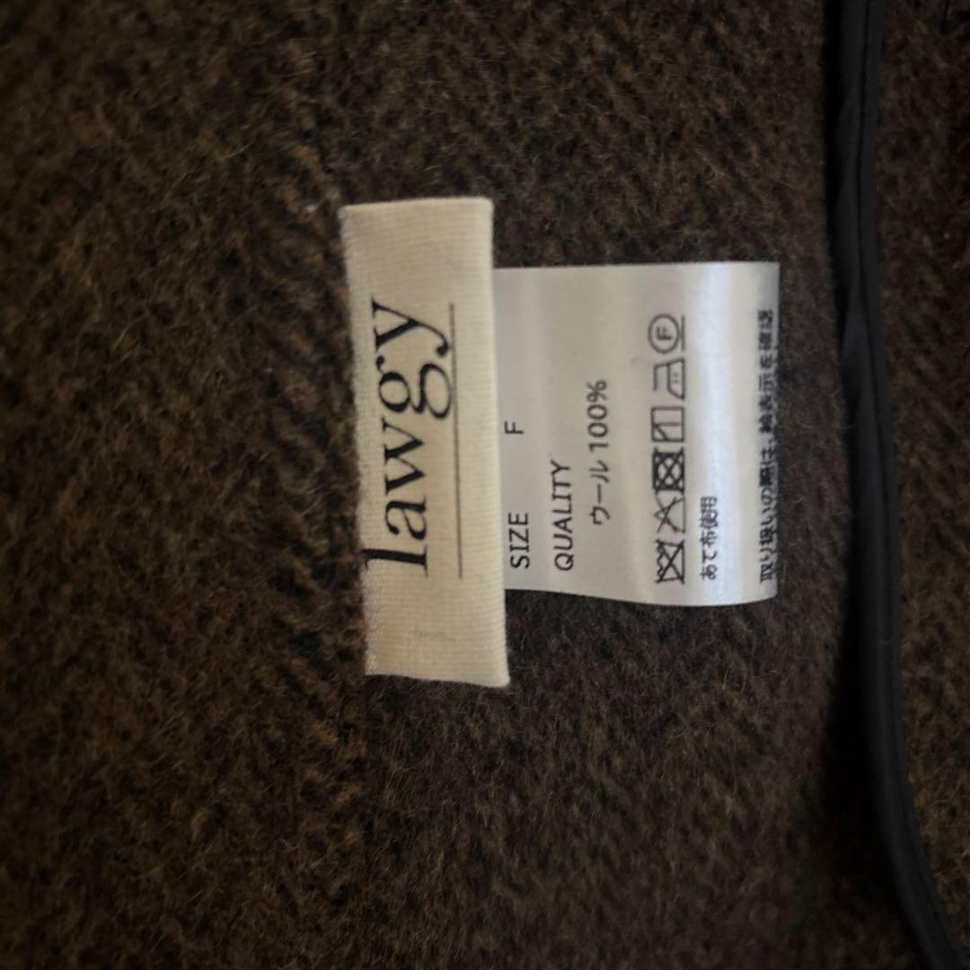 lawgy ヘリンボーン ジャケット アウター