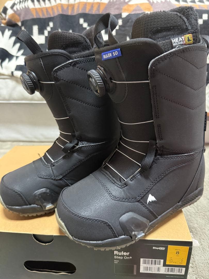 【Burton】Custom スモールズ 145 ステップオン ３点セット