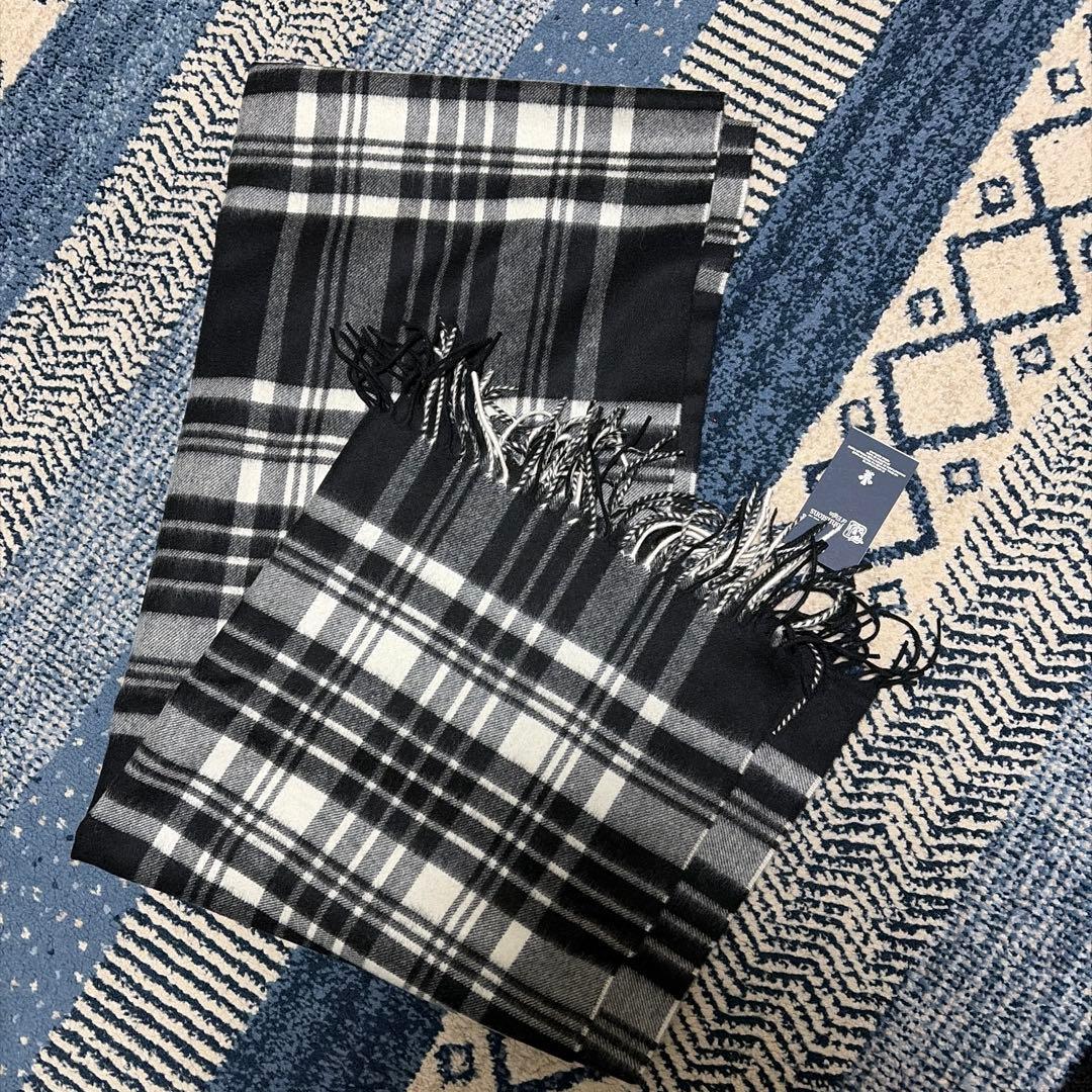 ジョンストンズ　大判カシミヤストール　未使用