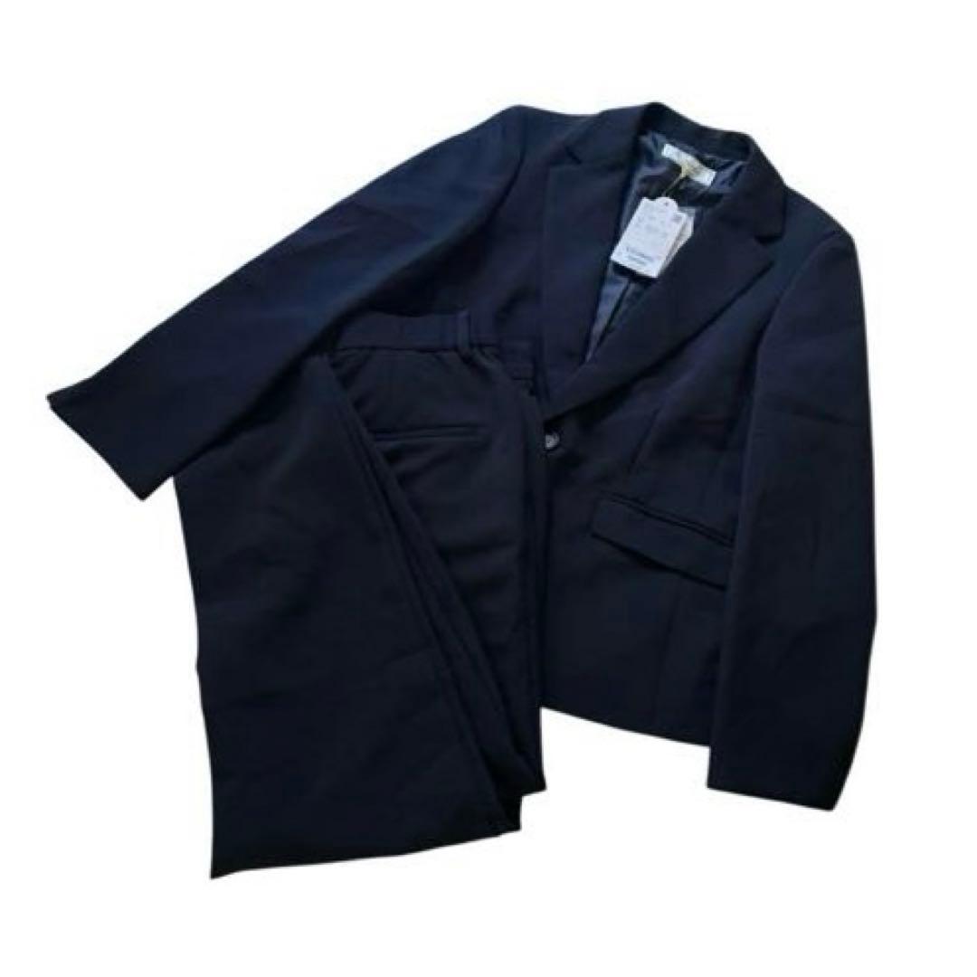 【新品】ロペピクニック ジャケット パンツ セットアップ 40 紺