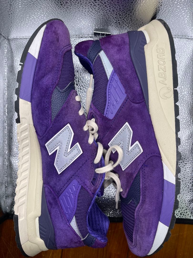 靴 New Balance 998 \"Plum Purple\" 27