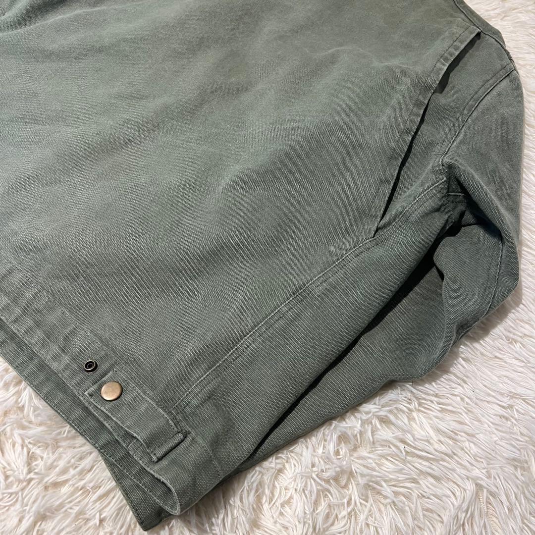 backers デトロイトジャケットLカーキ　襟コーデュロイ　vintage 冬